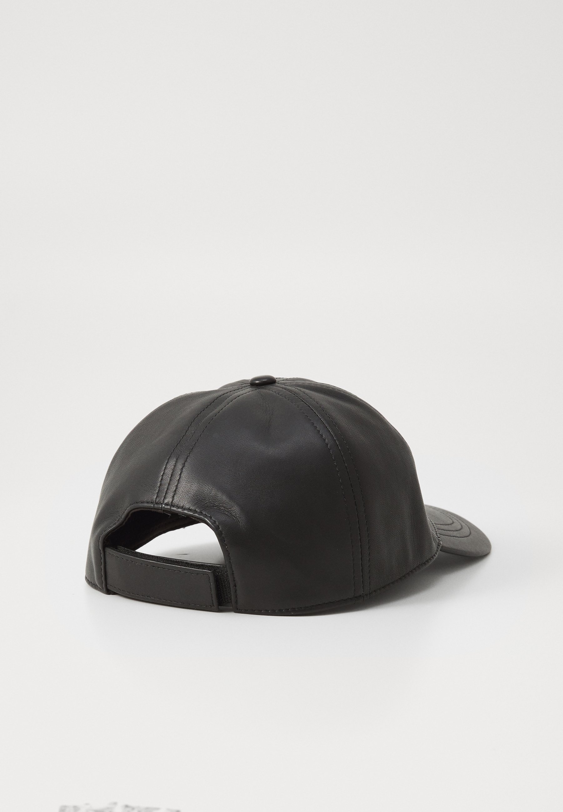 STUDIO ID ALEX LEATHER CAP - Cap - black - Zalando.ie