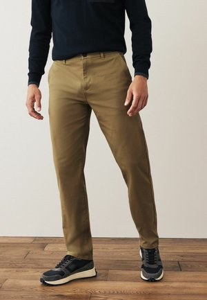 Next, STRETCH - Trousers - dark sand