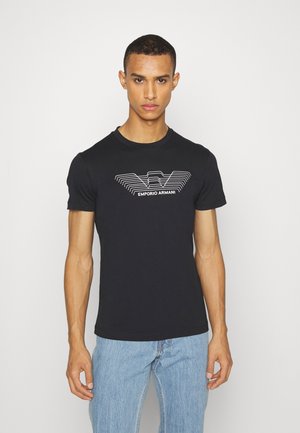 T-shirt imprimé - blu navy