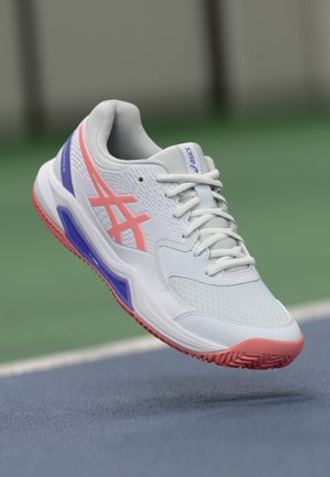 GEL DEDICATE 8 - Zapatillas de pádel - white/guava