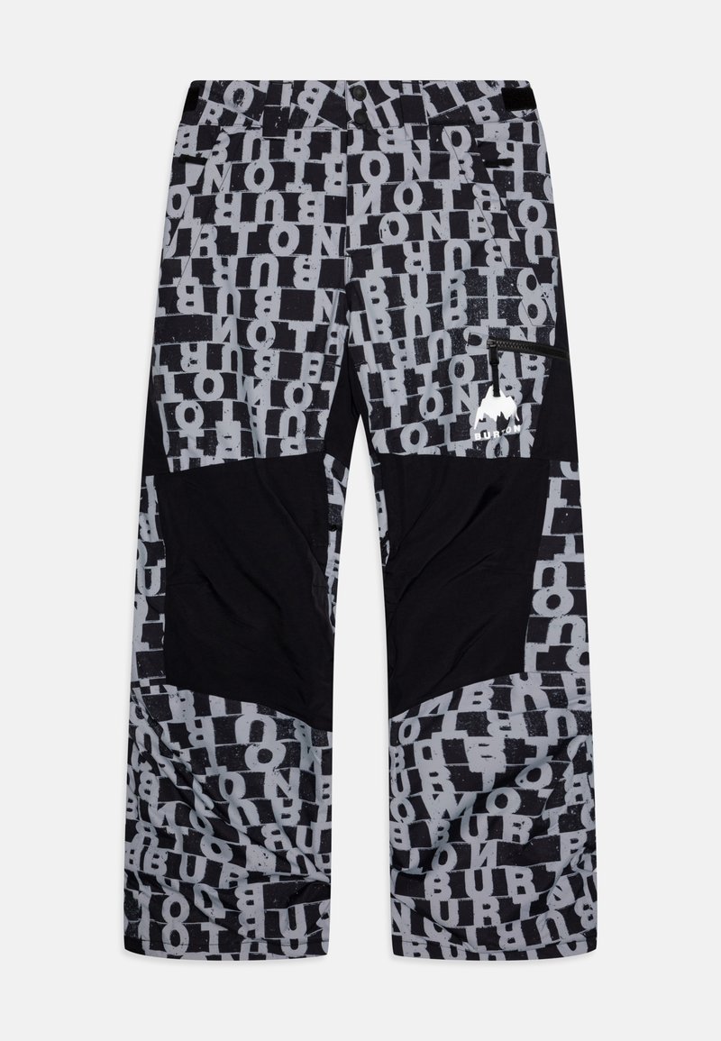 Burton KIDA SKYLAR PANTS UNISEX - Snowboard nadrág - black/white