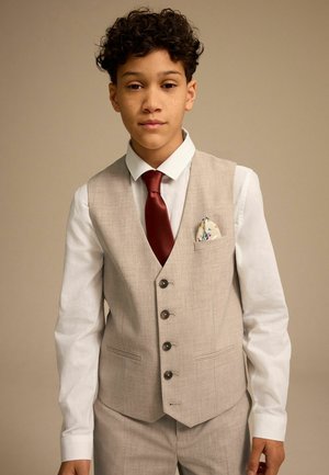 Next, REGULAR FIT SET - Waistcoat - neutral