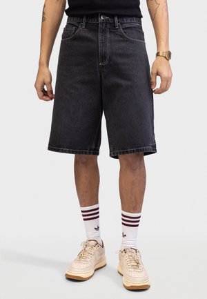 KINGSTON BAGGY FIT - Jeansshorts - grey