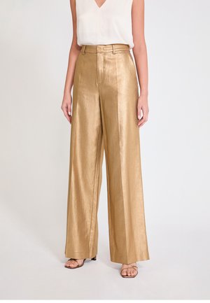 Pantalones - bronze