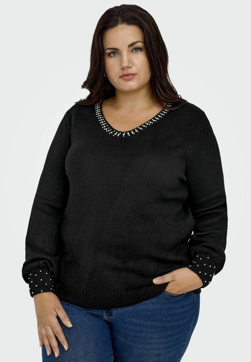 Smanicato a collo alto in Thermo Cotton - Nero