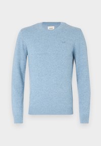 Jersey Crew Sweater - Stickad tröja - ashley blue