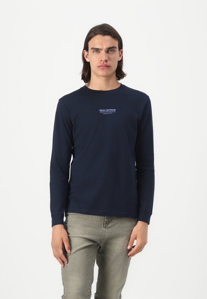 TOM TAILOR DENIM Topper langermet - sky captain blue