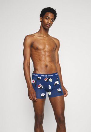 JACPIZZA SUSHI TRUNKS 3 PACK - Culotte - navy peony/lavender/black