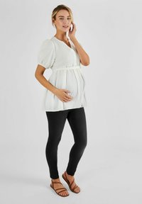 JoJo Maman Bébé TEXTURED MATERNITY - REGULAR FIT - Blůza - cream