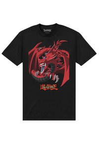 Henry Tiger YU-GI-OH DRAGONS - Triko s potiskem - black
