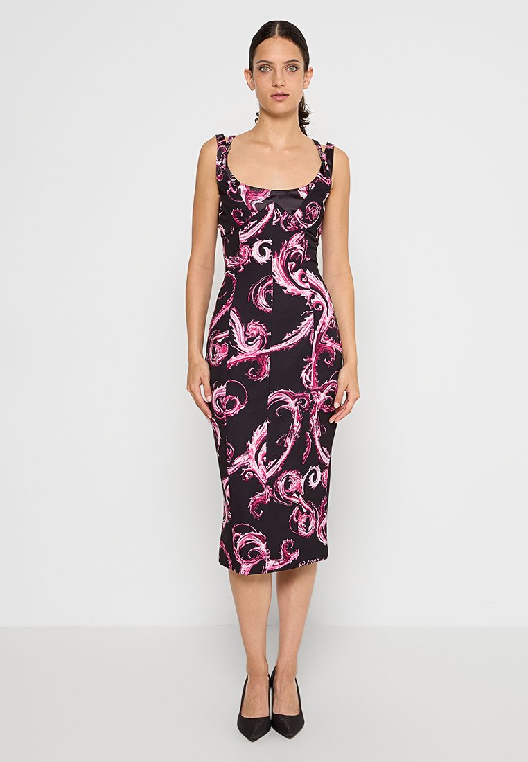 Versace Jeans Couture Cocktailjurk meerkleurig Versace Jeans Couture Cocktailjurk meerkleurig