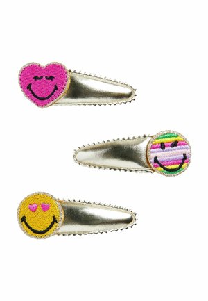 SMILEYWORLD 3 PACK  - Doplnky na úpravu účesu - gold tone