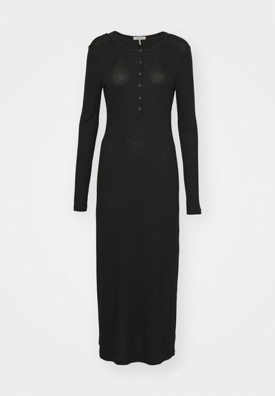 rag & bone HENLEY DRESS - Robe longue - black