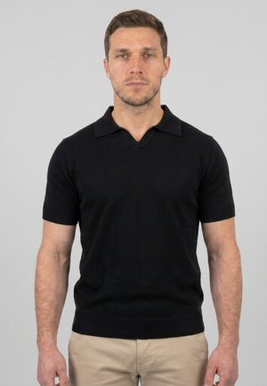 Dalle Piane Cashmere Polo - black