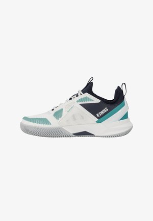 K-SWISS, K FRAME SPEED RUBLO CLAY - Chaussures de tennis pour terre-battueerre battue - blanc de blanc carbon