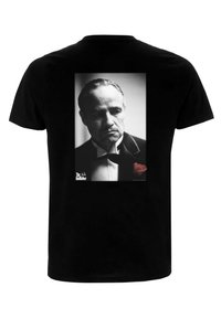 Henry Tiger THE GODFATHER CORLEONE ROSE - Triko s potiskem - black