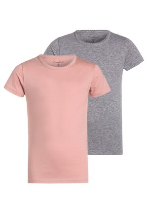 Minymo MIBASIC 2 PACK - Print T-shirt - blusher