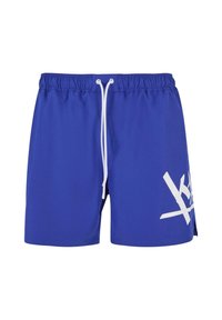 STOCKTON - Tracksuit bottoms - royal blue