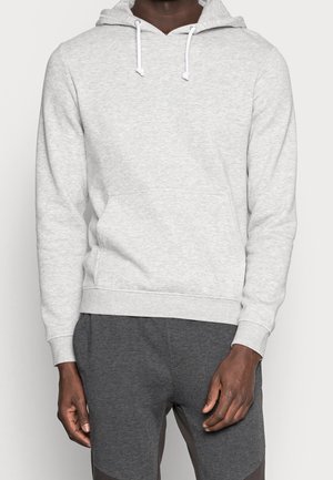 Jersey con capucha - mottled grey