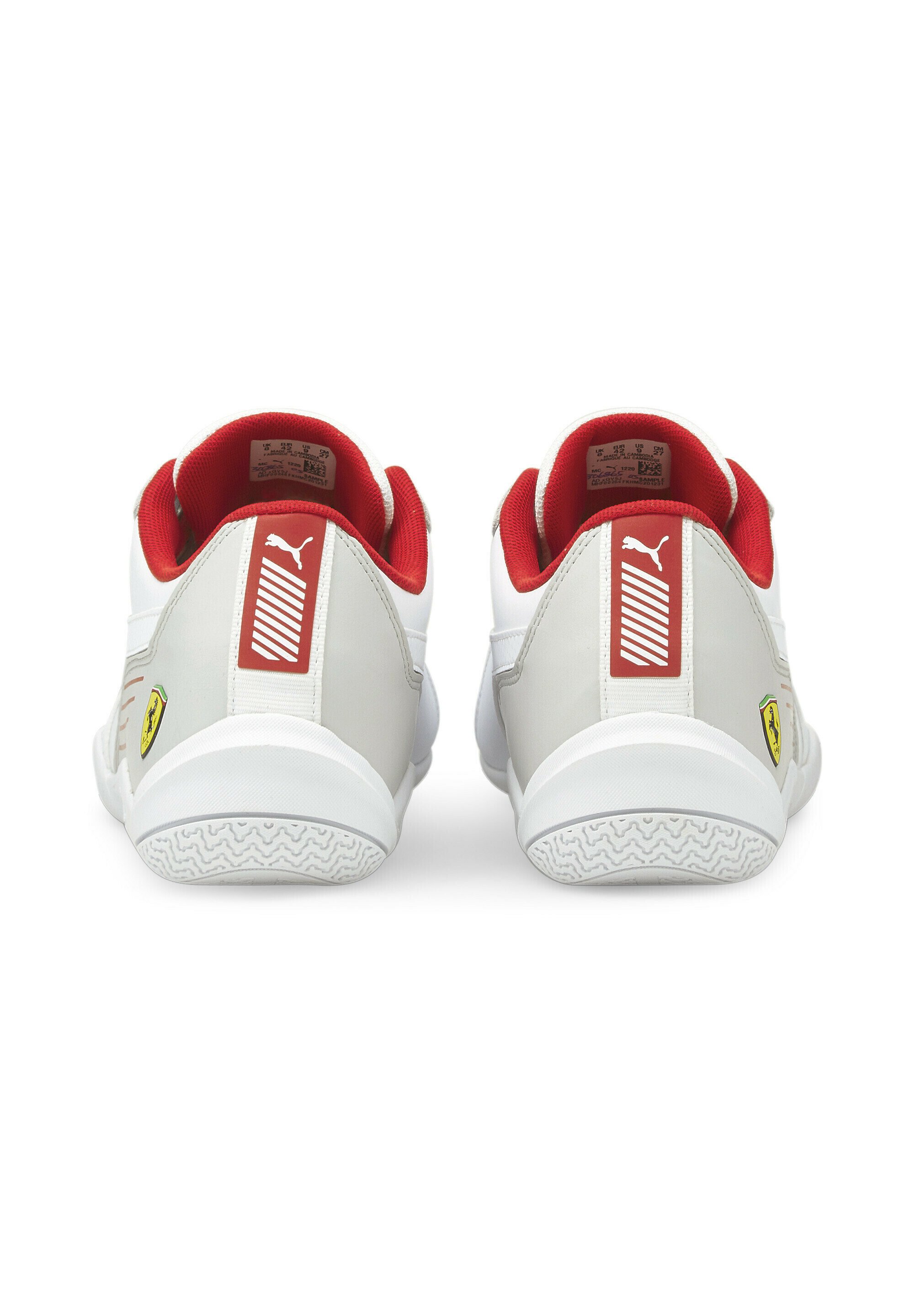 Puma SCUDERIA FERRARI R-CAT MACHINA MOTORSPORT - Sneakers laag - white-gray  violet/wit - Zalando.nl