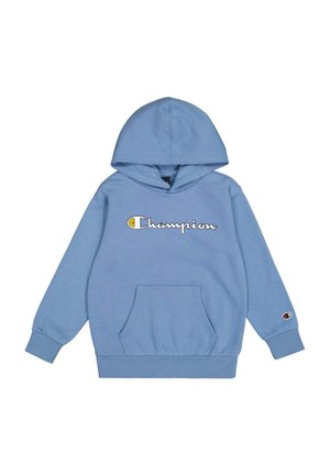 PLAY WITH GRAPHICS - Sweat à capuche - blue denim