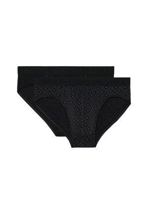 2-PACK   - Slip - black black print