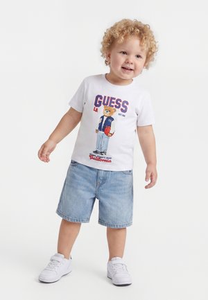 Guess, BABY TODDLER KIDS SS T-SHIRT - T-shirt imprimé - weiß