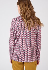 Damart CHAUDE, MANCHES LONGUES - Longsleeve - mauve graphique