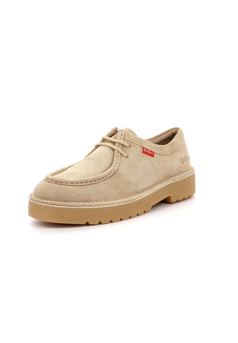 Kickers DERBIES DALTREY LOW Sportlicher Schnürer beige Zalando