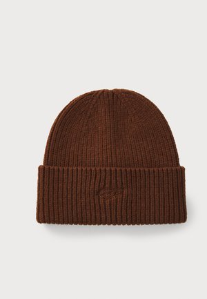 COZY BEANIE UNISEX - Megzta kepurė - chocolate