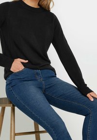 Long Tall Sally Stickad tröja - black