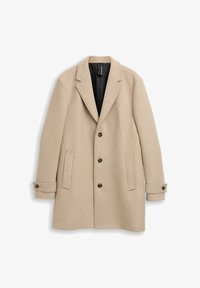 Atlasīts, taupe wool twill