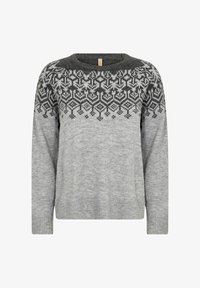 Selezionato, c lt grey melange combi