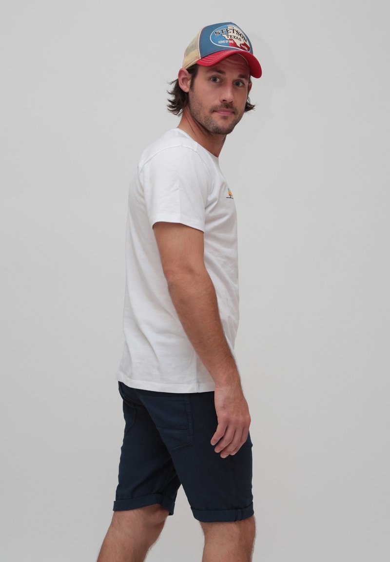 Herren Skinny Fit | Miracle of Denim THOMAS Jeans Shorts dunkelblau - EJ83864 Herren Skinny Fit | Miracle of Denim THOMAS Jeans Shorts dunkelblau - EJ83864