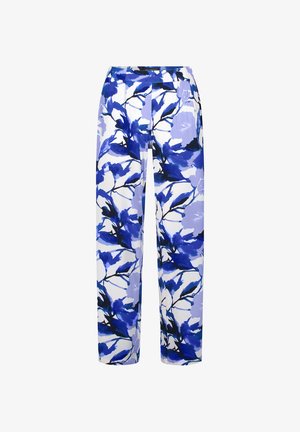 Betty Barclay, BETTY BARCLAY MIT EINGRIFFTASCHEN SCHLUPFHOSE - Pantalon classique - weiß blau