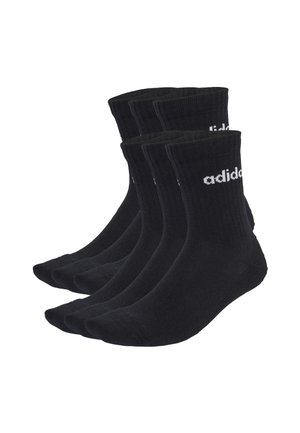 C LIN CREW 6P - Calcetines tobilleros - black/white