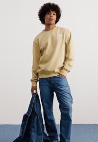 The North Face RELAXED ESSENTIAL - Felpa - khaki stone