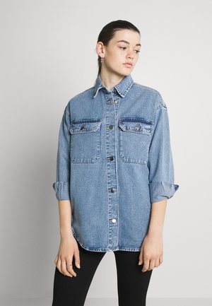 JDYBAILEY LIFE - Kort kåpe / frakk - light blue denim