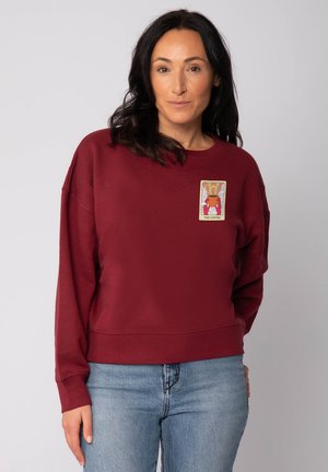 TAROT THE COFFEE - Sweatshirt - burgundy