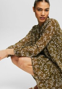 Esprit Skjortekjole - khaki green