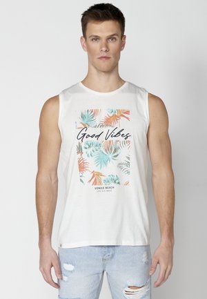 Koroshi TANK - Top - blanco white