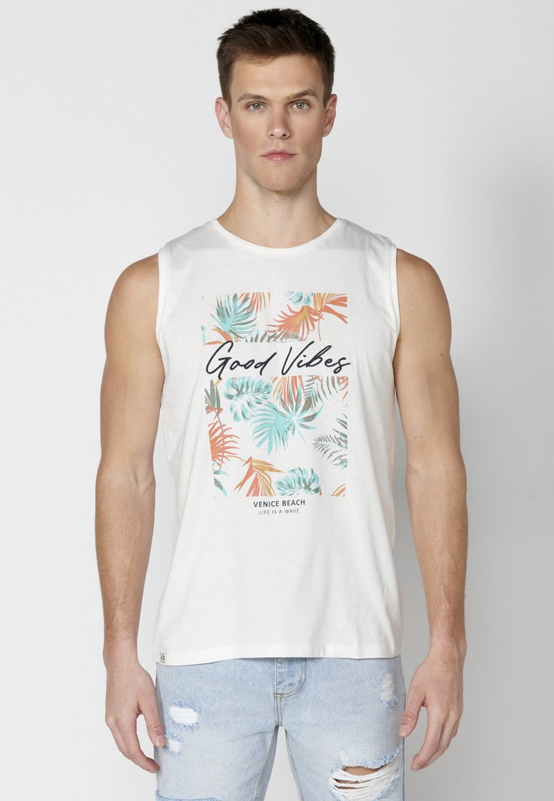 Koroshi TANK  - Felső - blanco   white