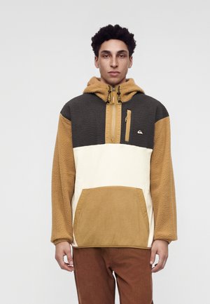 Quiksilver, CLEAN COAST MIX UP HOODY - Суитшърт с качулка - kelp