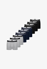 Sélectionné, schwarz dunkelblau grau