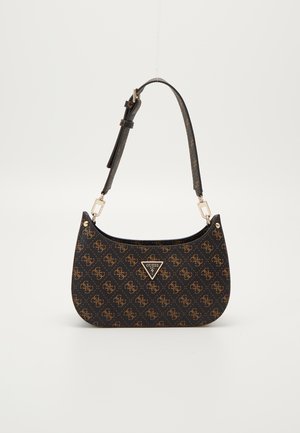 Guess LAUREL AROUND - Portemonnee - mocha logo/bruin
