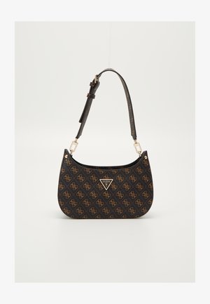 Guess LAUREL AROUND - Portemonnee - mocha logo/bruin Guess LAUREL AROUND - Portemonnee - mocha logo/bruin