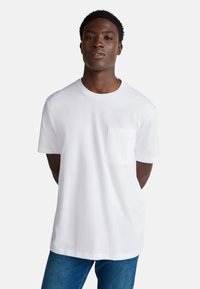United Colors of Benetton WITH POCKET - Jednoduché tričko - white