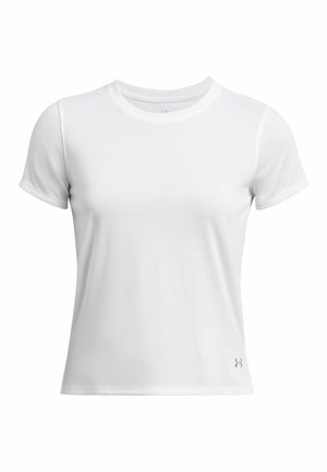Under Armour LAUNCH SHORTSLEEVE - T-shirt de sport - white
