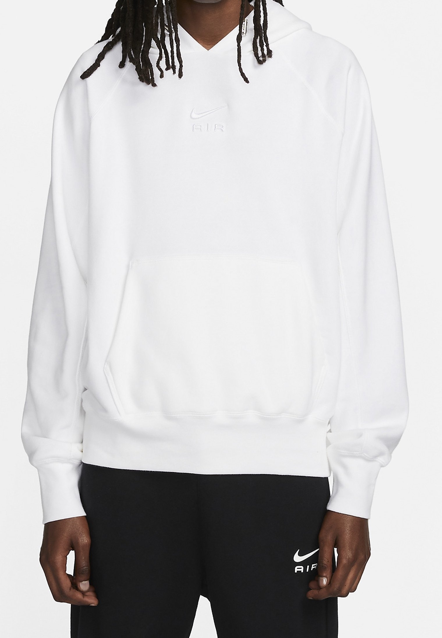 nike cotton hooded shirts & tops