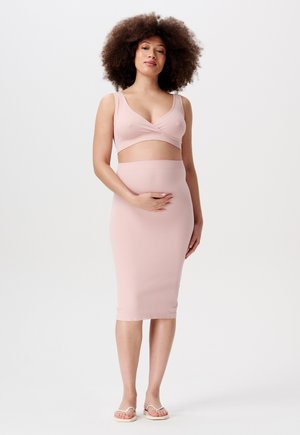 EMA - Jupe crayon - pale mauve